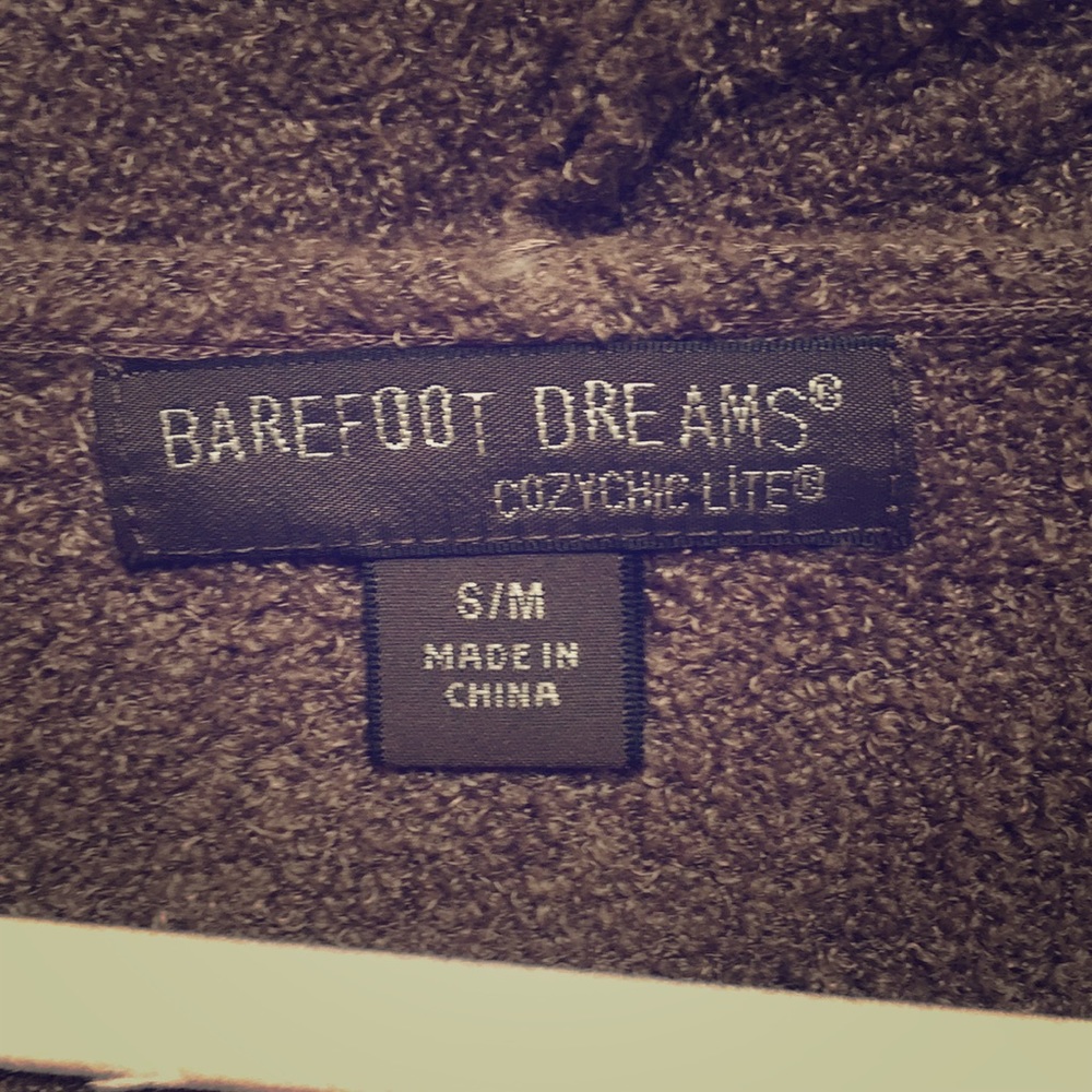 Barefoot dreams sweater